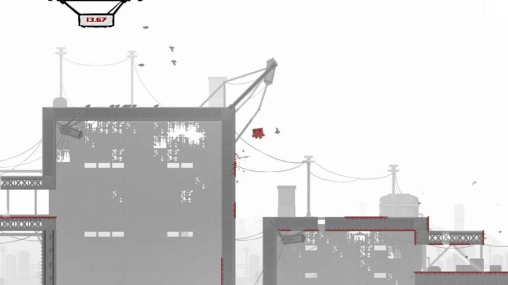 Super Meat Boy shown in both 3D and classic 2D styles, illustrating the premise and visual evolution of Super Meat Boy 3D versus the original game