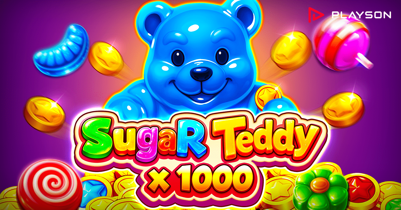 Sugar Teddy x1000 brings candy chaos with Super Scatters
