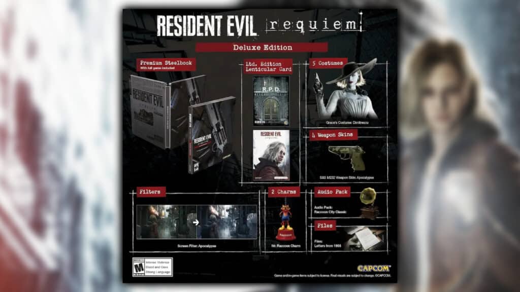 resident evil requiem deluxe edition