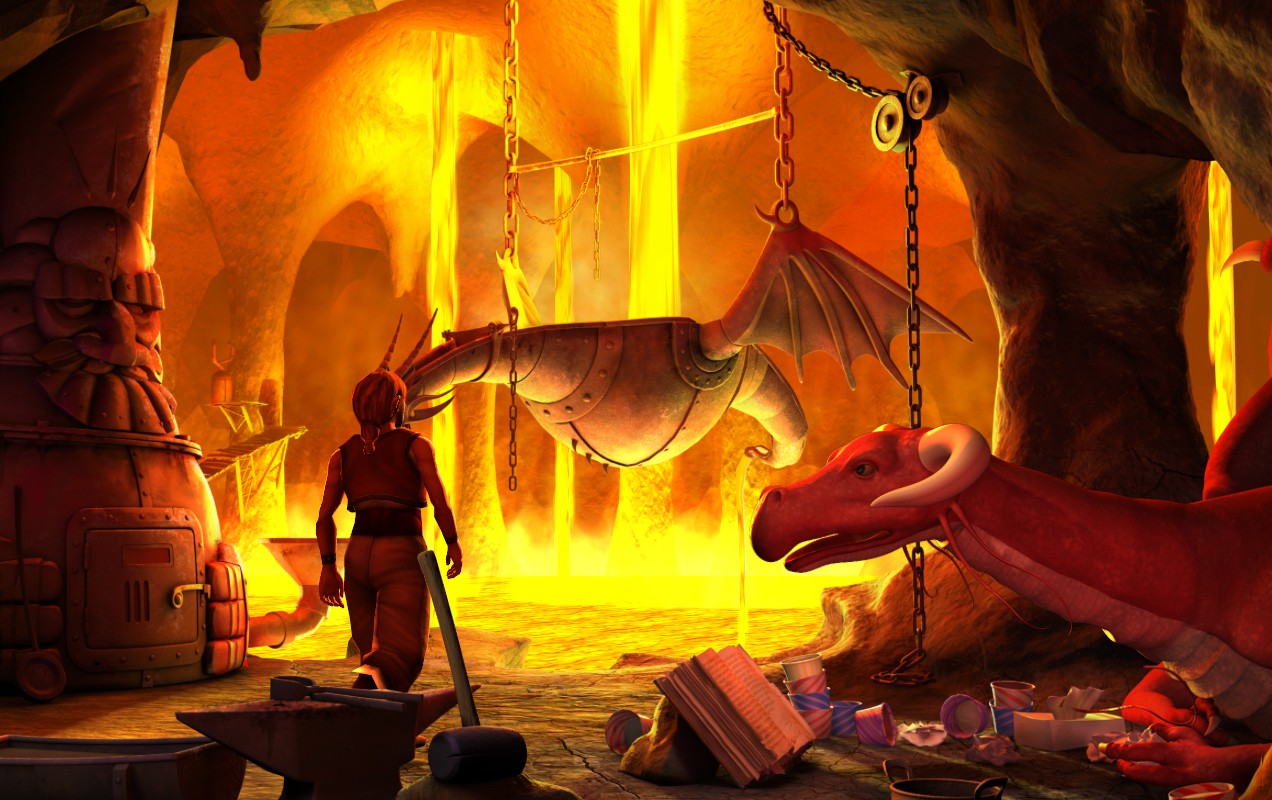 Screenshot for The Book of Unwritten Tales hands-on Screenshot for The Book of Unwritten Tales hands-on