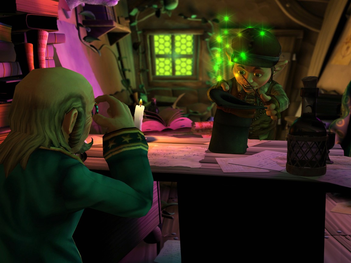 Screenshot for The Book of Unwritten Tales hands-on Screenshot for The Book of Unwritten Tales hands-on