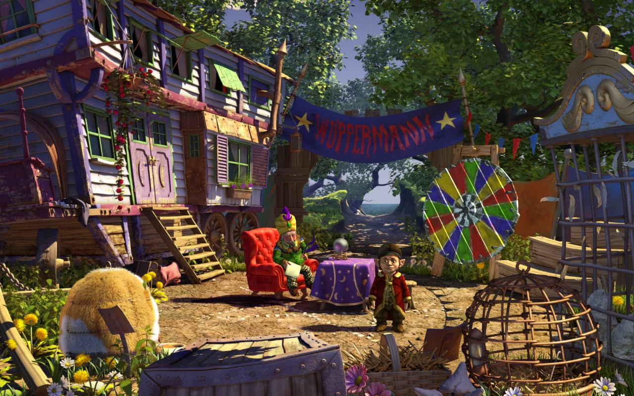 Screenshot for The Book of Unwritten Tales hands-on Screenshot for The Book of Unwritten Tales hands-on