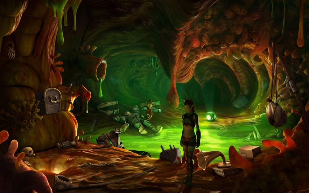 Screenshot for The Book of Unwritten Tales hands-on Screenshot for The Book of Unwritten Tales hands-on