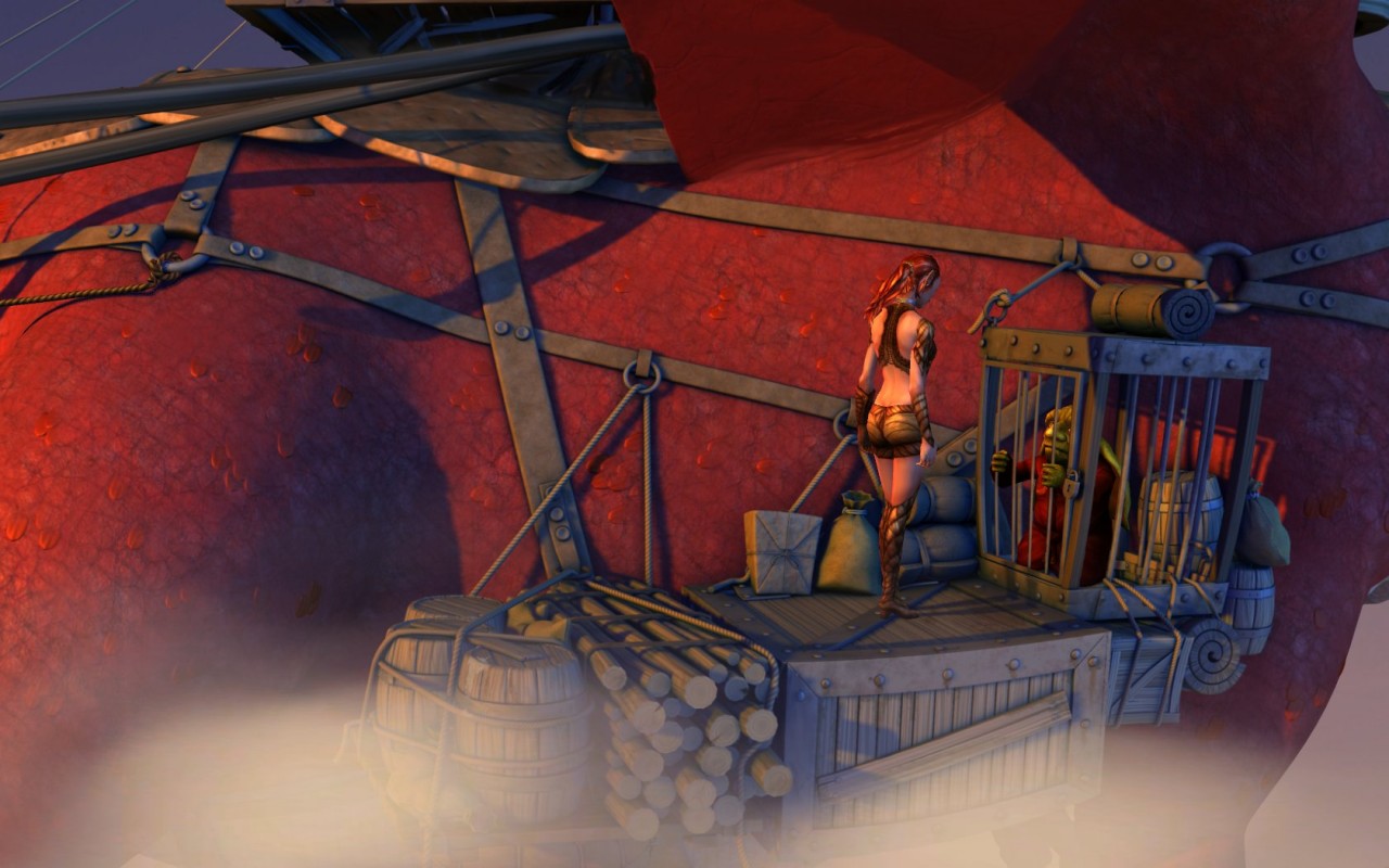 Screenshot for The Book of Unwritten Tales hands-on Screenshot for The Book of Unwritten Tales hands-on