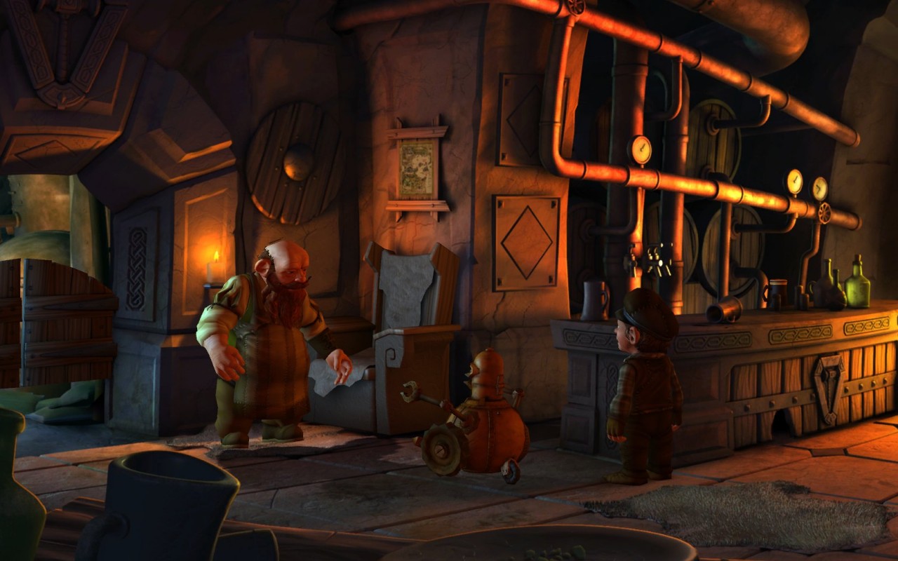 Screenshot for The Book of Unwritten Tales hands-on Screenshot for The Book of Unwritten Tales hands-on