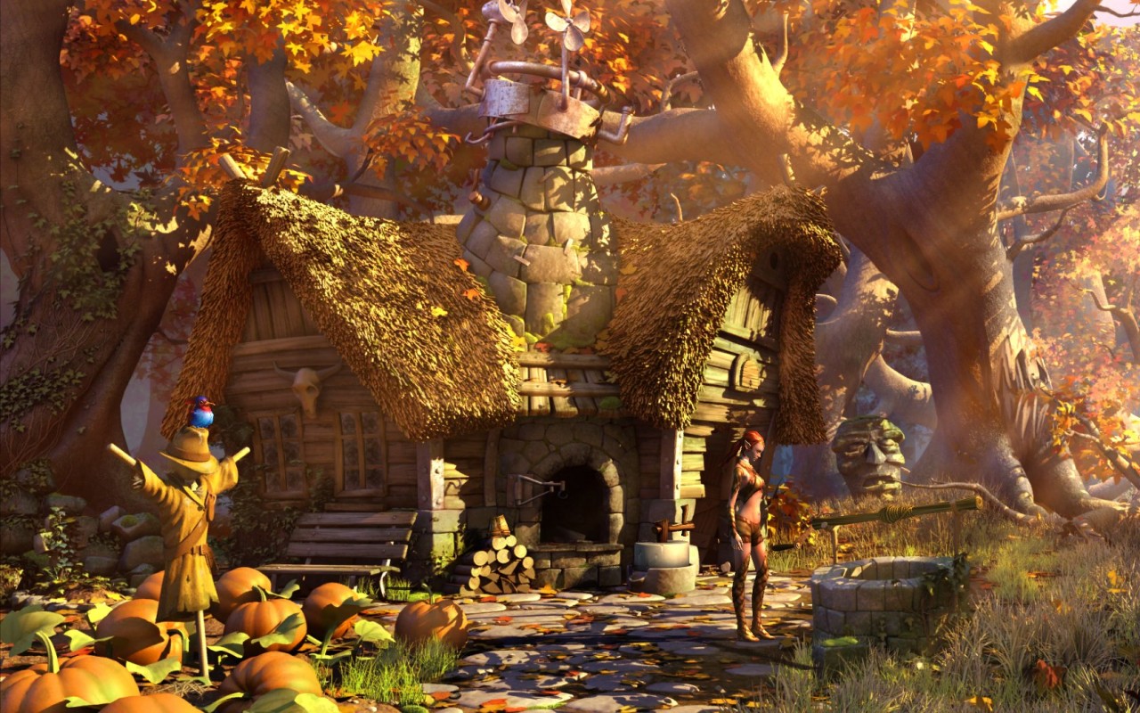 Screenshot for The Book of Unwritten Tales hands-on Screenshot for The Book of Unwritten Tales hands-on