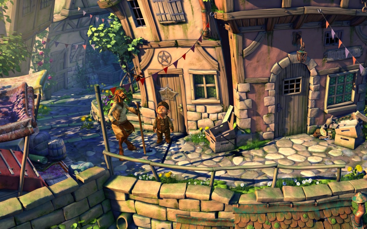 Screenshot for The Book of Unwritten Tales hands-on Screenshot for The Book of Unwritten Tales hands-on