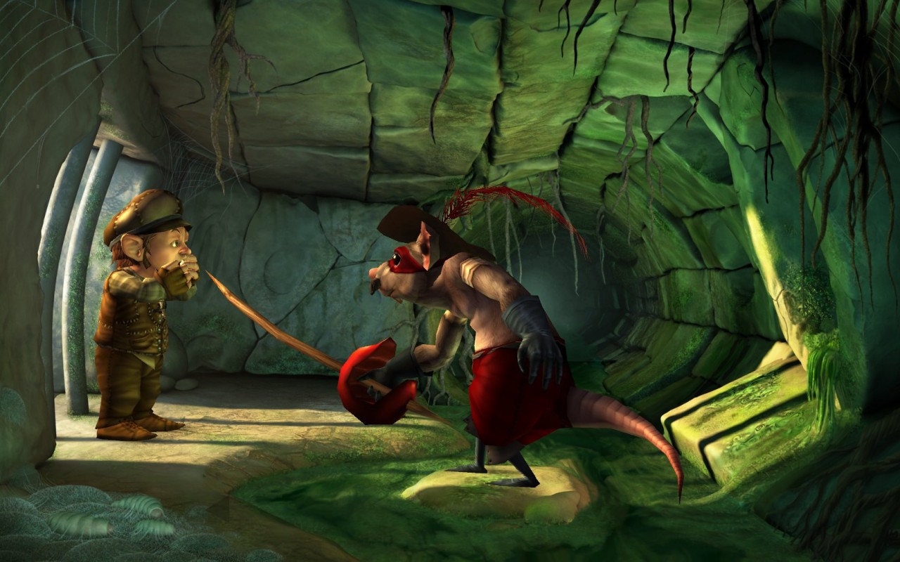 Screenshot for The Book of Unwritten Tales hands-on Screenshot for The Book of Unwritten Tales hands-on