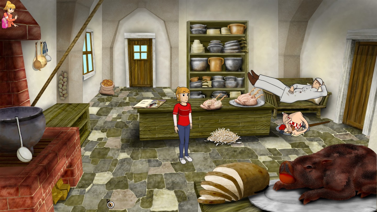 Sandra and Woo in the Cursed Adventure
