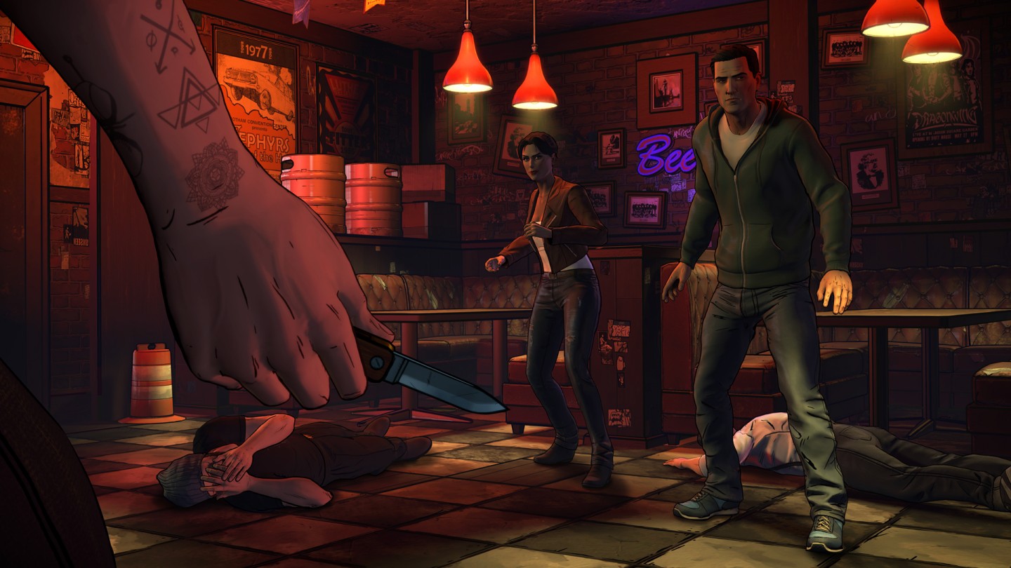 Screenshot for Batman: The Telltale Series – Episode One: Realm of Shadows Screenshot for Batman: The Telltale Series – Episode One: Realm of Shadows