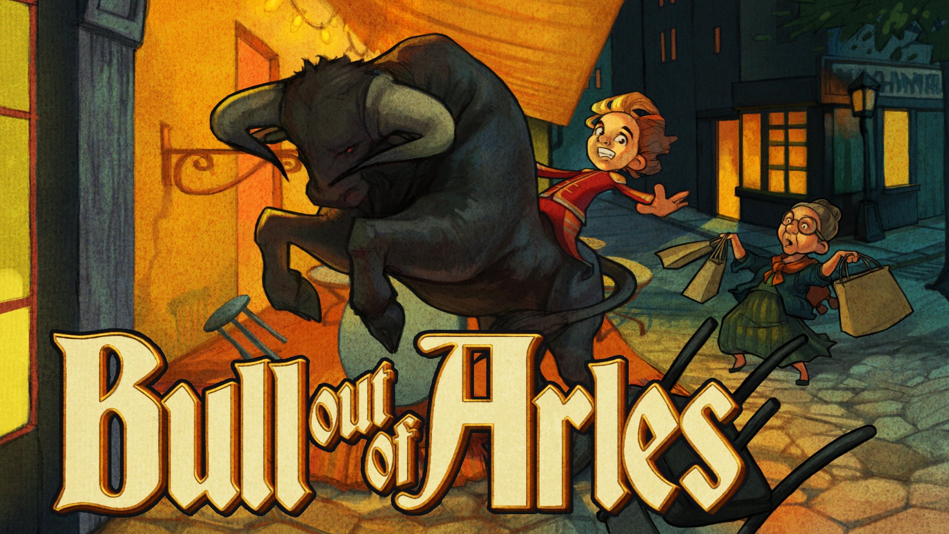 Bull out of Arles